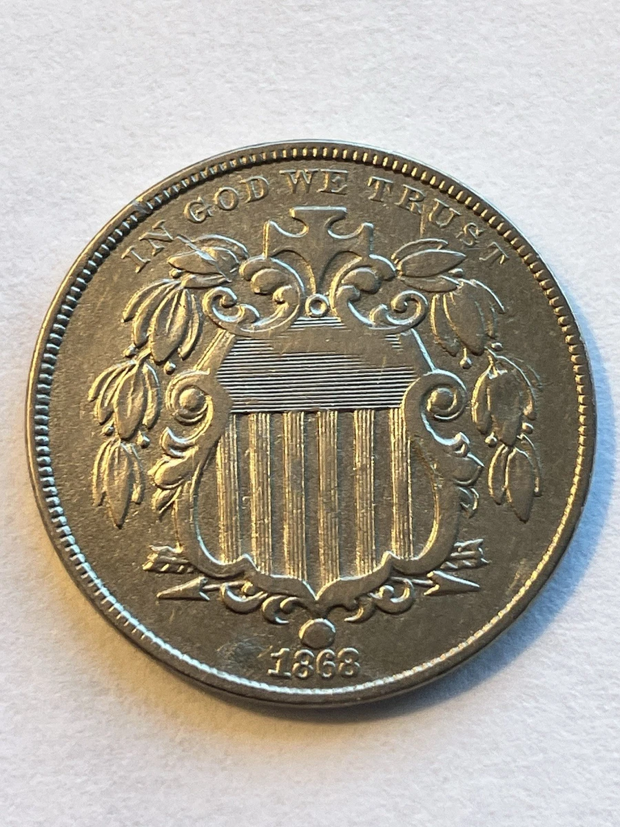 1868 Shield Nickel US Coins for sale | eBay
