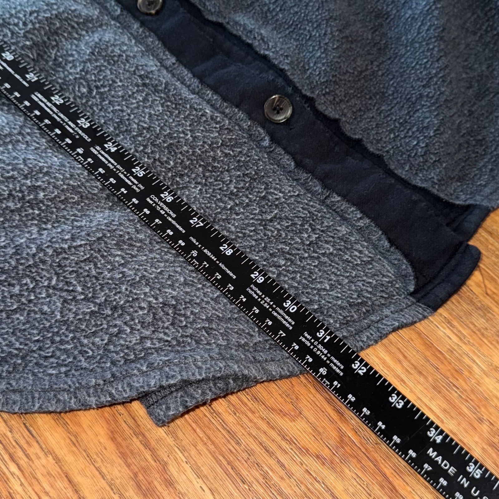 Free People Ruby Jacket Gray Button Front Utility… - image 12