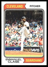 Emmanuel Clase 2023 Topps Heritage #200 Guardians MLB READ FREE SHIPPING