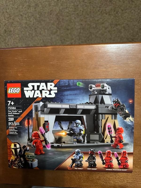 LEGO Star Wars: Paz Vizsla and Moff Gideon Battle Mandalorian (75386) New Sealed
