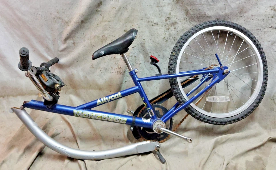 2006 Mongoose Allycat TrailABike 20" Kids Bike Attachment PullAlong Retro Steel~ - Image 2 of 4