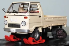 Honda TN360 Crawler snow truck die-cast model, EBBRO (MMP), 1/43
