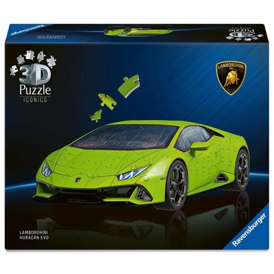 Ravensburger 3D Puzzle Iconics: 12008037 Lamborghini Huracán EVO - Eine Sportwag