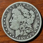 1897-O Morgan Silver Dollar-Good