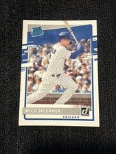 2020 Panini Donruss Optic Chicago Cubs Nico Hoerner Rated Rookie Card #38 RC