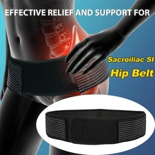 Sciatica Pelvis Lumbar Hip Pain Relief Lower Back Support Brace Men and Women