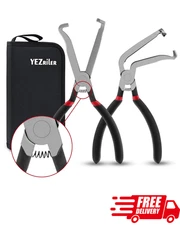 Electrical Disconnect Pliers Set Fuel Line Hose Clip Automotive Connector Tools