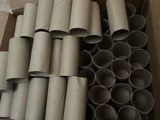 Lot Of 80 Clean Empty Toilet Paper Rolls Cardboard Tubes For Art Crafts School