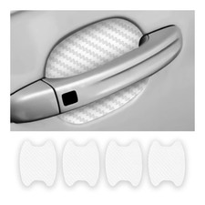 4PCS car door Handle Protector Sticker, Universal Carbon Fiber Anti-Scratches...