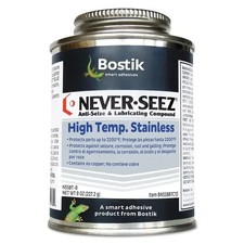 NEVER-SEEZ 30803831 Anti-Seize Lubricant 8 oz SS Temp -297 to 2200F
