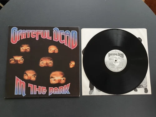GRATEFUL DEAD - IN THE DARK 1987 CANADIAN PRESS 12" VINYL RECORD LP EX/EX