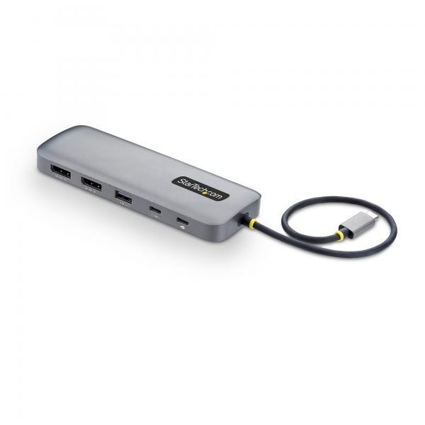 Startech Hub Usb-C 189B-Usbc-Multiport Doppio Displayport 4K 100W - Immagine 2