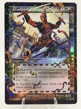 Deadpool Trading Card POOL PARTY FOIL SECRET LAIR 7129 Marvel MTG NM Chase