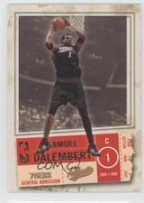 2004-05 Fleer Authentix General Admission 6/100 Samuel Dalembert #83 0a1