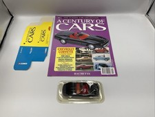 Hachette A Century of Cars Collection 1:43 Scale #50 Chevrolet Corvette Box/Mag