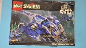 LEGO Star Wars 7151 Gungan Sub with Qui-Gon Jinn, Manual Included, No Box