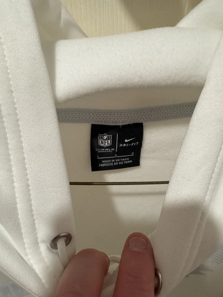 Sudadera con Capucha Nike Dri Fit Philadelphia Eagles Hombres Grande NFL Fútbol 100 Aniversario Foto 3 de 3