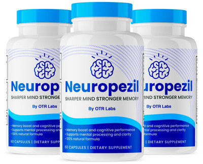 Neuropezil Mind and Memory Pills, Neuro pezil Supplement for Brain Health 180ct
