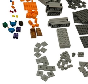 Lego 21113 21119 Minecraft Set Lot 2 The Cave The Dungeon Minifigs 99% Complete