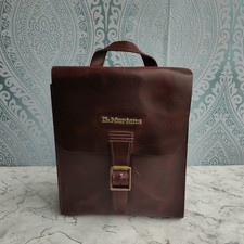 Dr. Martens Mini Leather Backpack. Brown Brando Leather