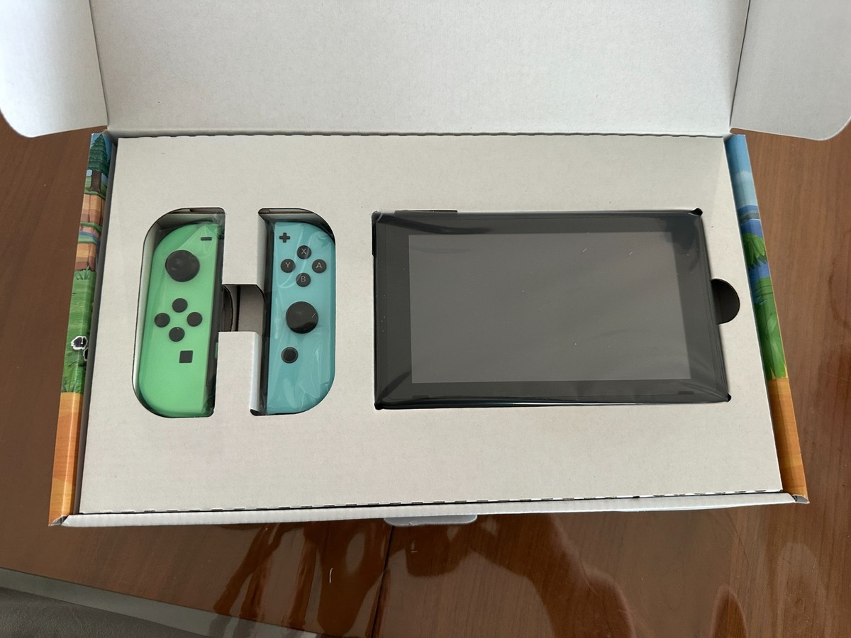 Nintendo Switch HAC-001(-01) Animal Crossing: New Horizon Special