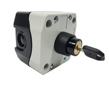 Key Switch Control Station - Momentary or Latching Key Selector Switch, 2P or 3P