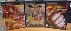 Sony PlayStation 2 Dragon Ball Z Budokai 1, 2, 3 Game Bundle DBZ Ps2