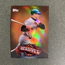 Topps 2010 Chrome Mickey Mantle BC-4 Insert Target Exclusive Yankees