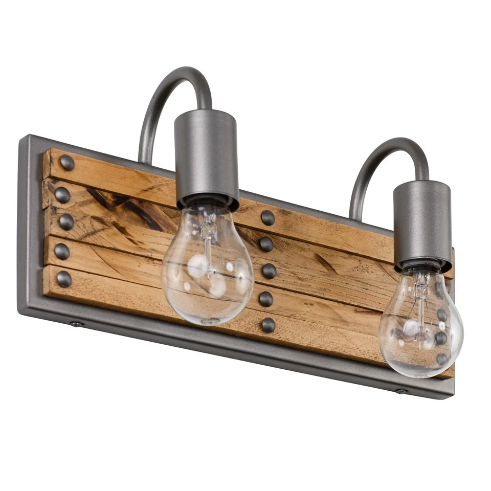 Luz tocador baño Varaluz 334B02 Ella Jane 2 luces 14"W - bronce Foto 4 de 4