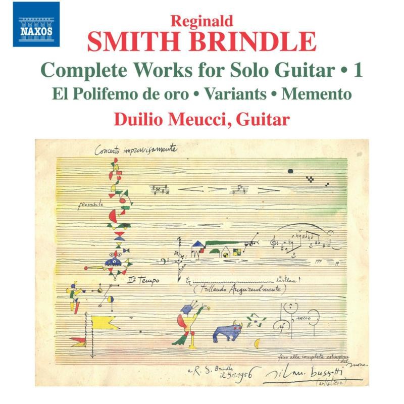 8574476 Duilio Meucci Reginald Smith Brindle: Complete Works For Solo Guitar