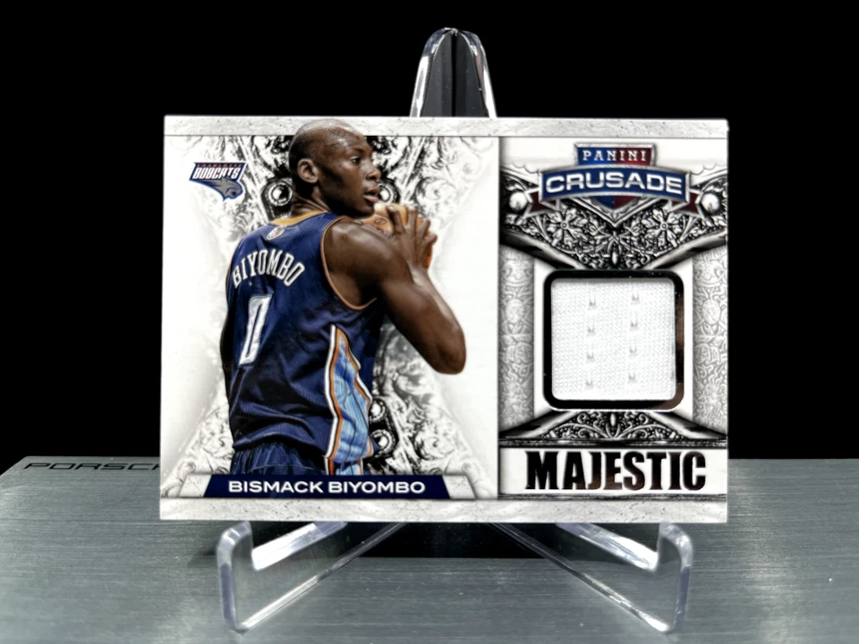 2014 BISMACK BIYOMBO - 32/199 PATCH - Panini Crusade Majestic #42 - MINT - Image 2 of 4