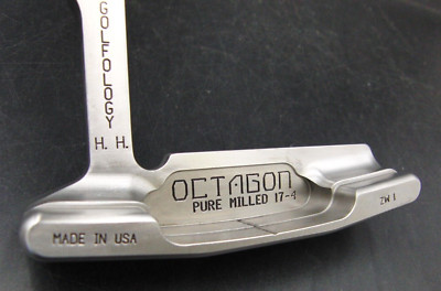 Golfology Octagon Pure Milled 17-4 Putter 87cm Stahlschaft Golfology Heavy Grip