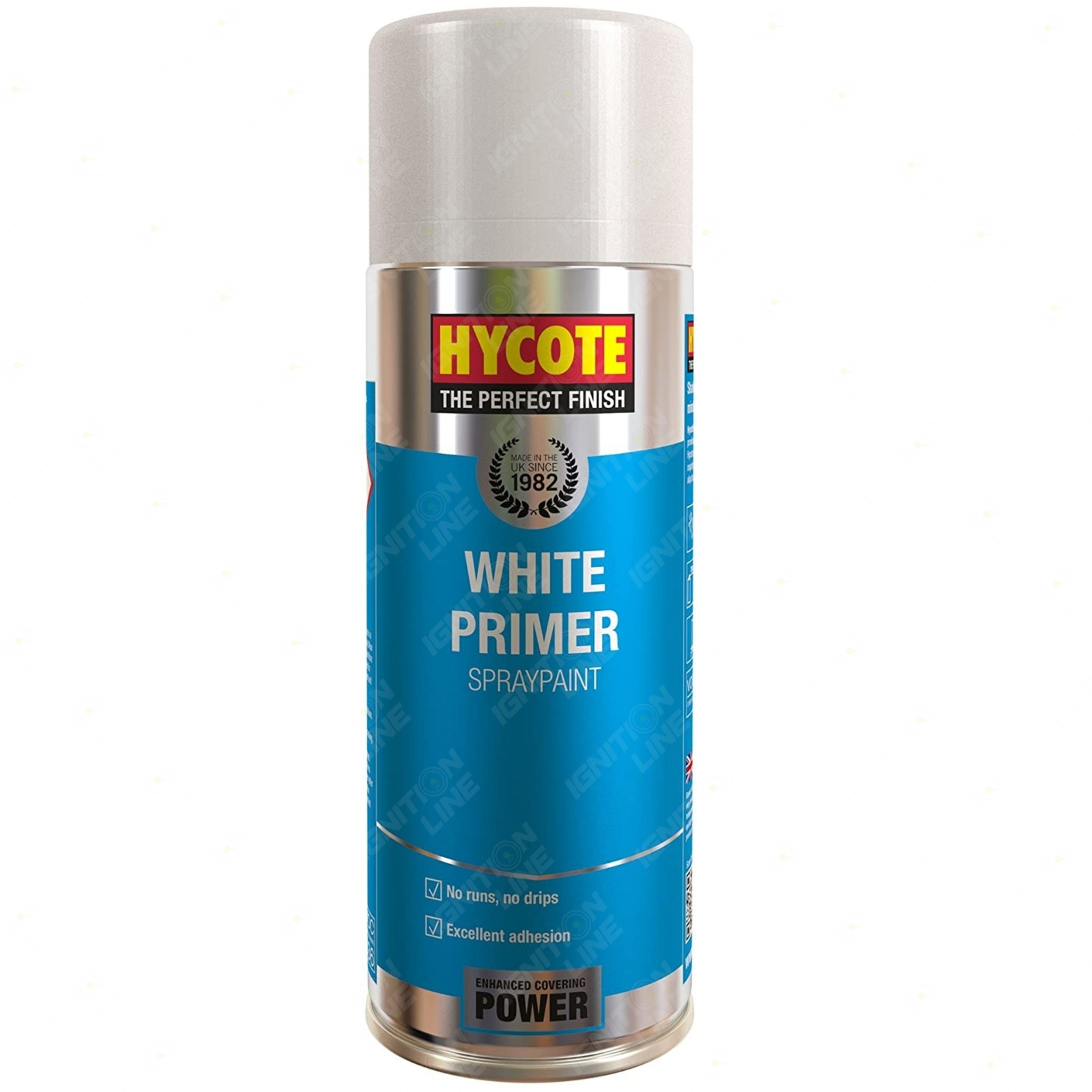 2 x Hycote White Primer Spray Paint Aerosol Car MultiPurpose