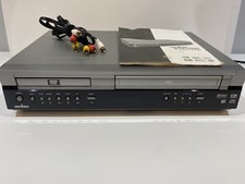 CineVision DVR1000 DVD/VCR With Instruction Manual  RCA Cables No Remote 