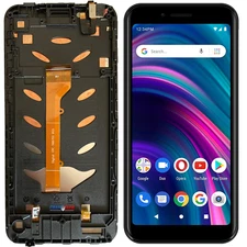 FOR BLU C5L MAX LCD 5.7" Display Touch Screen Digitizer + Front housing