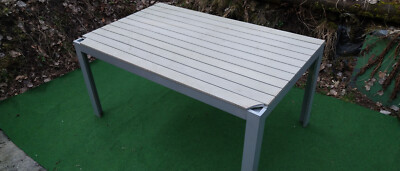 Tabelle, Gartentisch Falster. IKEA. Alu. Witterungsbeständig 100 %.