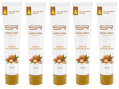 5 x Handcreme Nagelbalsam Creme Hand Balsam Fußbalsam Pflege Sabrina Rudnik NEU