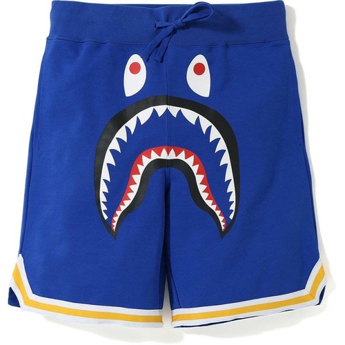 PANTALONES CORTOS DE BALONCESTO BATHING SHARK bape 19ss azul totalmente nuevos | eBay