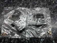 2x Amphénol Polymère Angle, Droit D-sub Connecteur Coque Arrière, 15 Voies