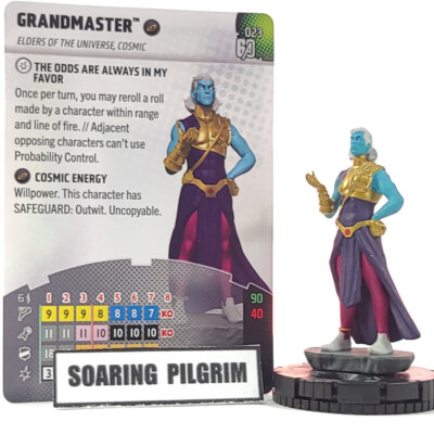 Marvel Heroclix GRANDMASTER - 023 UNCOMMON Avengers 60th Anniversary #23