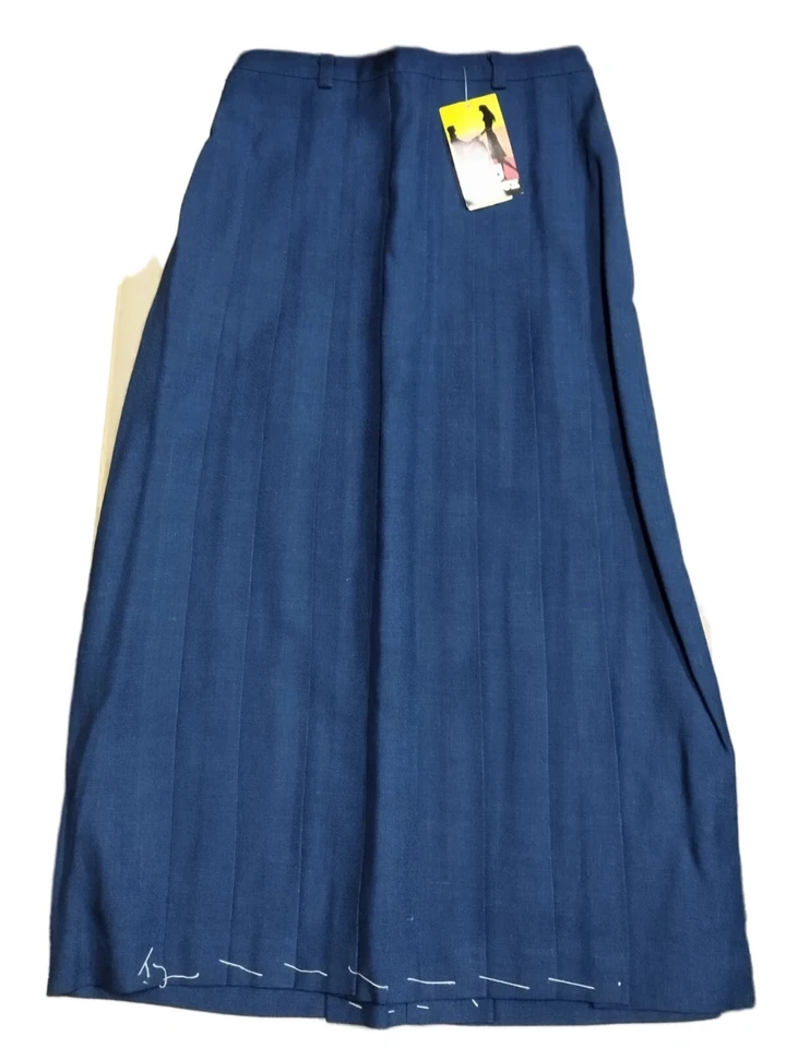 Falda de Verano Tallas Pequeñas Forrada Mezcla de Lino Cómoda y Práctica De Colección Original Foto 2 de 4