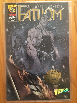 FATHOM WIZARD 1/2 GOLD FOIL WITH COA