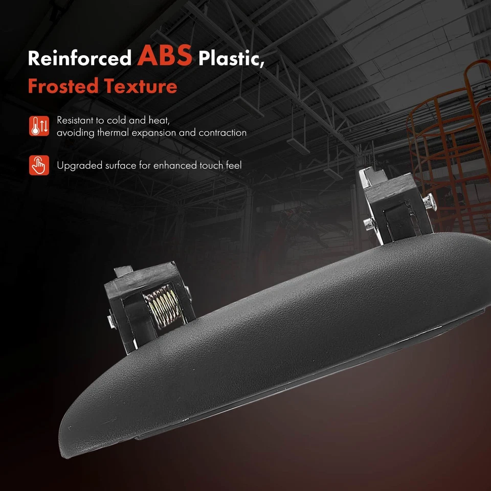 Manija de puerta exterior del conductor delantero negra para Chevrolet Cavalier Pontiac Sunfire Foto 3 de 4