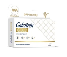 Calcitrin Gold Dietary Supplement, Mobility Reinforcement, 60 Tablets