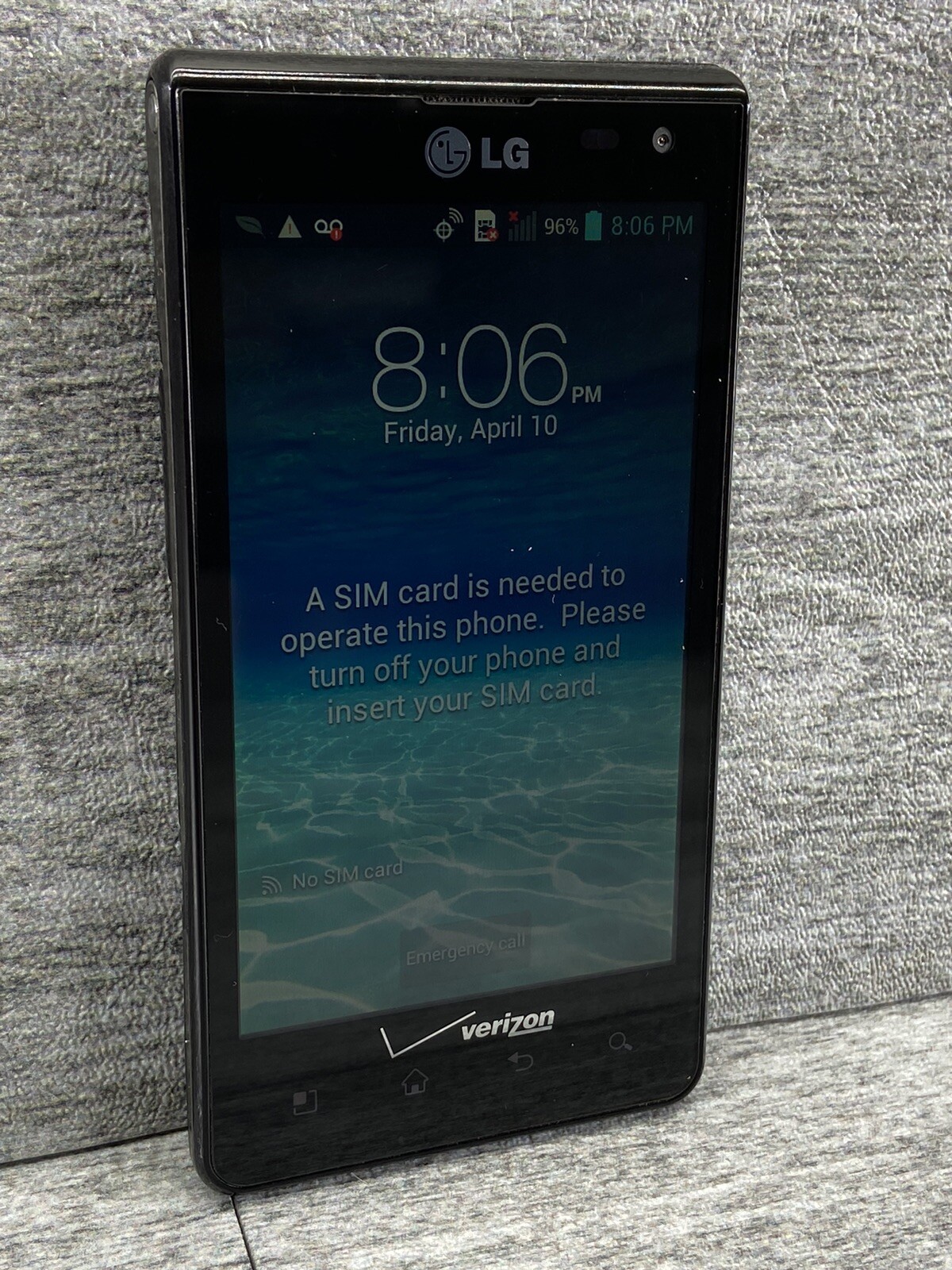 Smartphone LG Lucid VS840 - 8GB - Negro y Púrpura (Verizon) Android Usado-image