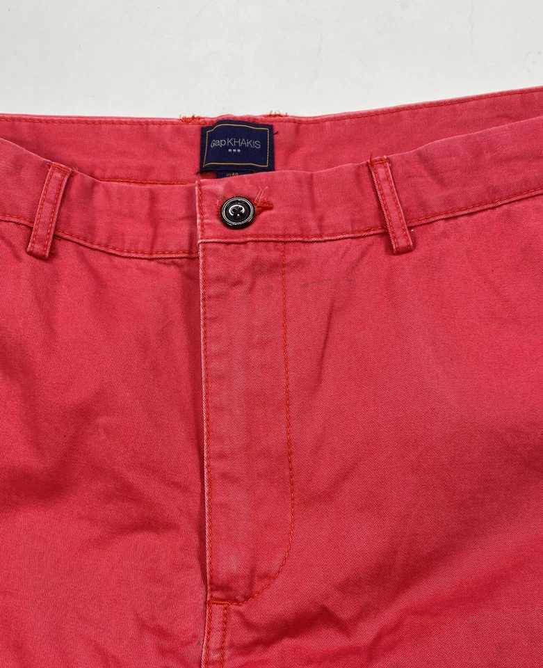 Мужские шорты Gap Khakis Classic Fit размер 40 красная бандана чинос - Изображение 3 из 4