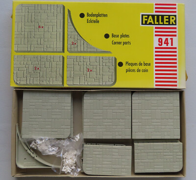 Faller AMS  941 ~~ Bodenplatten in OVP, 60er Jahre Spielzeug #DEZ2481