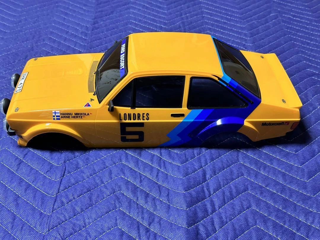 Tamiya 1 10 RC Custom Ford Escort MK2 Rally Carrosserie Seulement MF 01X L empat