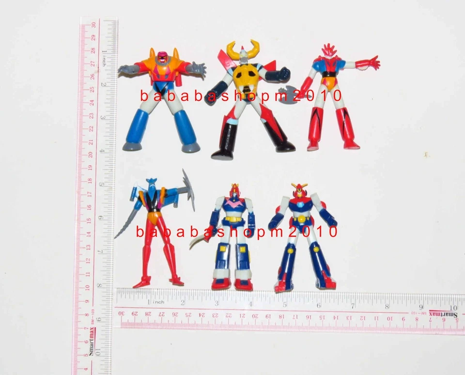 Figura gashapon Bandai Super Robot Wars Parte 2 (Juego completo de 6 figuras) Foto 2 de 4