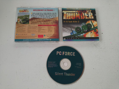 Jeu PC Silent Thunder A10 Tank Killer - Version Big Box Carton Française - Bon état, Config Requise En Photos